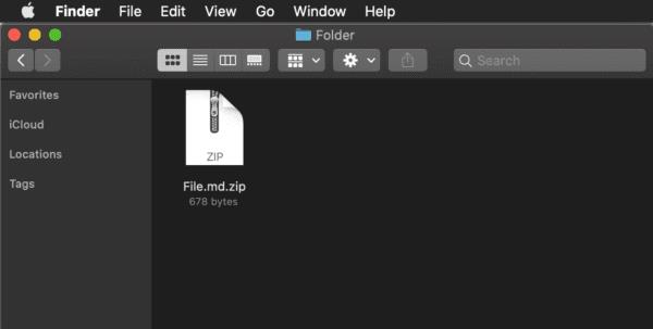 macOS: Si të Zip/Unzip skedarët