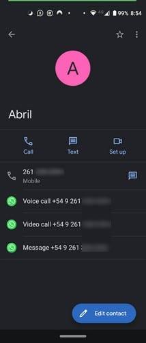 Com afegir un telèfon internacional a WhatsApp