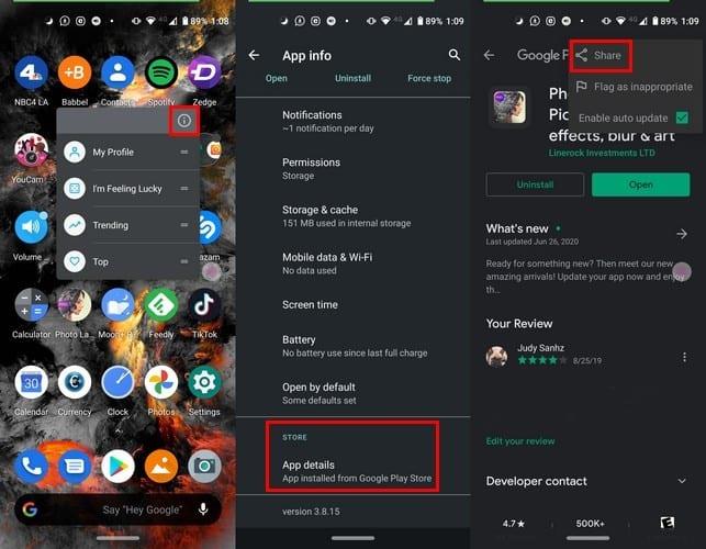 Ako zdieľať akúkoľvek aplikáciu pre Android