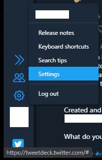 Kā iespējot tumšo režīmu pakalpojumā TweetDeck