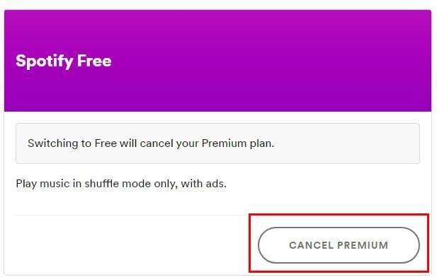Com finalitzar el vostre compte Spotify Premium
