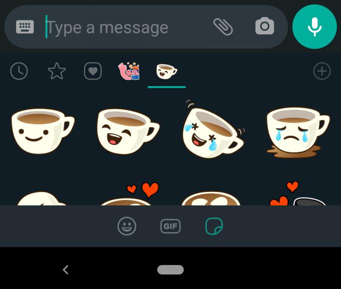 Как да използвате анимирани стикери в Whatsapp за работен плот
