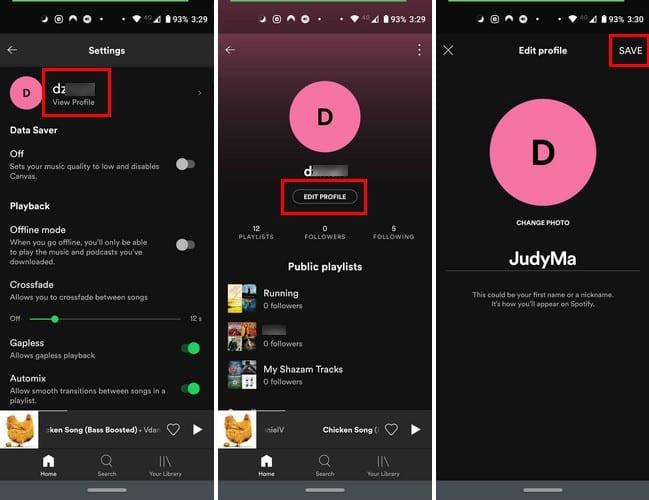 Com canviar el nom d'usuari de Spotify