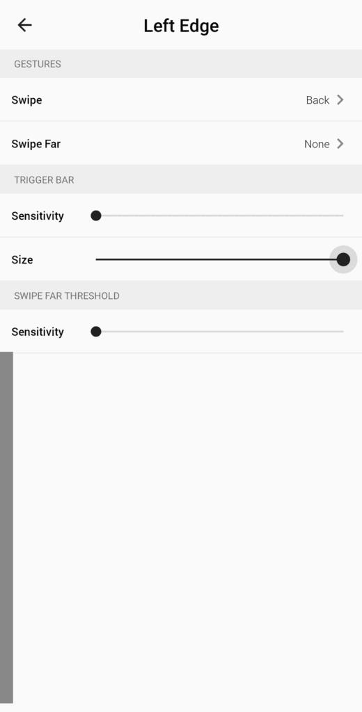 Как да конфигурирате жестове с приложението за жестове на цял екран на Android