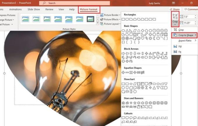 Com retallar una imatge a Microsoft Powerpoint com un professional