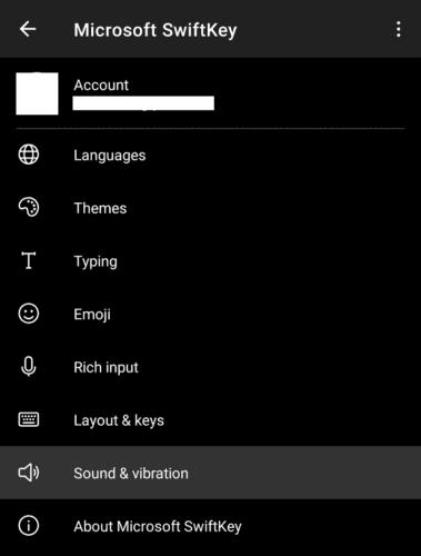 SwiftKey pre Android: Ako vypnúť zvuk a vibrácie pri stlačení klávesov