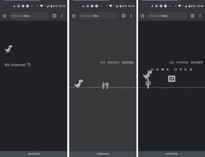 Slik spiller du Chrome's Secret Dino Game