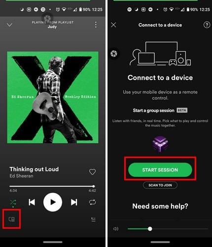 Hvordan lytte til musikk med venner på Spotify