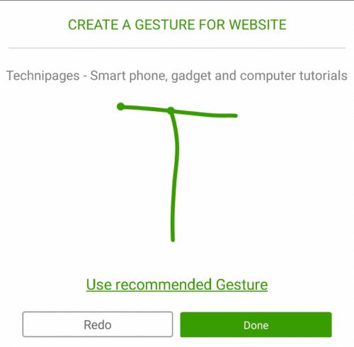 Dolphin για Android: Διαμόρφωση προσαρμοσμένων χειρονομιών