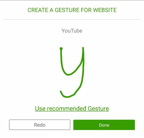 Dolphin για Android: Διαμόρφωση προσαρμοσμένων χειρονομιών