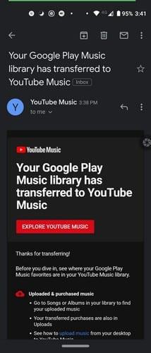 Com transferir música de Google Play Music a YouTube Music