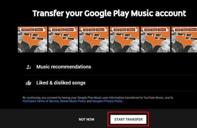 Com transferir música de Google Play Music a YouTube Music