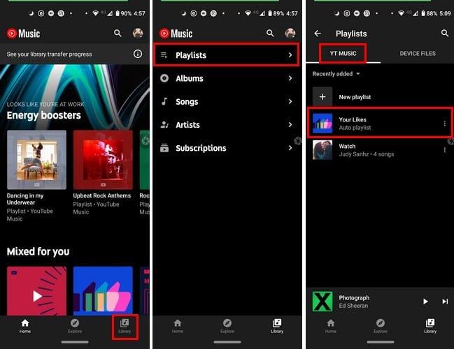 Com transferir música de Google Play Music a YouTube Music