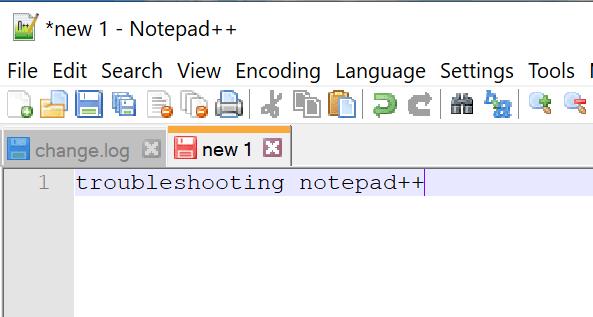 Resolució de problemes Notepad++ No s'està desant