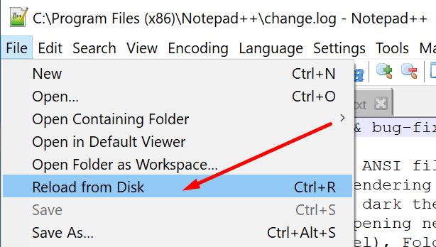 Resolució de problemes Notepad++ No s'està desant