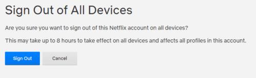 Kā pārvaldīt ierīces, kurās esat pierakstījies pakalpojumā Netflix