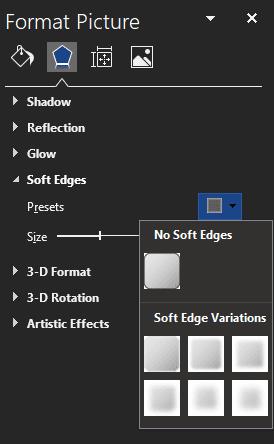Πώς να χρησιμοποιήσετε τις "Soft Edges" σε εικόνες στο Word