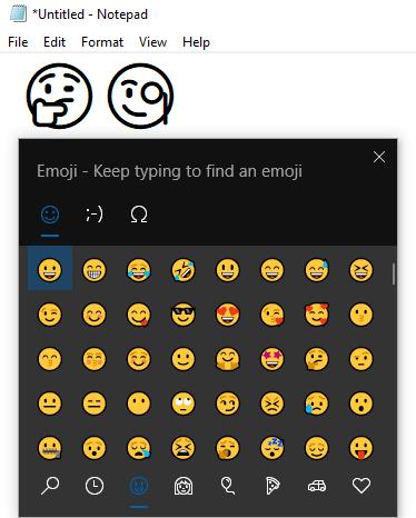 Kako vstaviti emoji v Word in druge aplikacije Windows