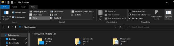 Windows 10: kako konfigurirati File Explorer za zagon na »Ta računalnik«