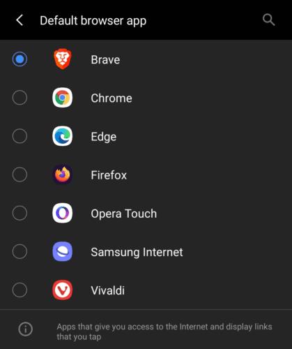 Πώς να αλλάξετε το προεπιλεγμένο πρόγραμμα περιήγησης στο Android