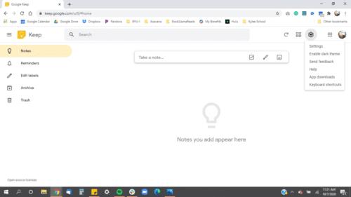 Tilpasning af påmindelsesstandarder for Google Keep