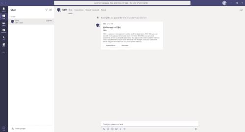 Integració de la gestió de contrasenyes de Dbit a Microsoft Teams