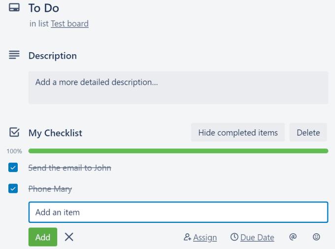 Trello: Si të shtoni lista kontrolli