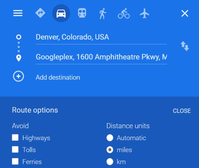 Χάρτες Google: Πώς να αποθηκεύσετε μια διαδρομή