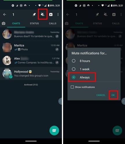 WhatsApp: Ako navždy umlčať skupinové upozornenia