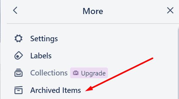 Trello: kuidas loendeid arhiivist eemaldada