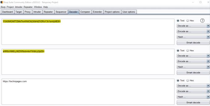 Kā lietot Burp Suite dekodētāju
