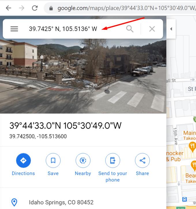 Χάρτες Google: Τρόπος αναζήτησης κατά συντεταγμένες