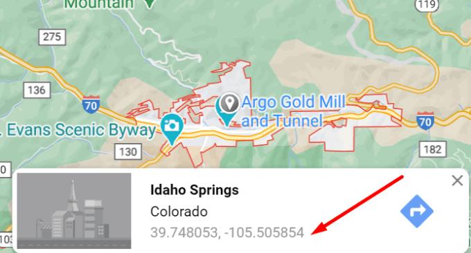 Google Maps: Kuinka tehdä haku koordinaattien perusteella