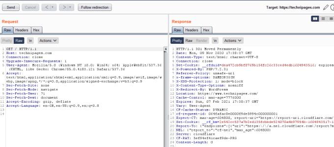 Hvernig á að nota Burp Suite Repeater