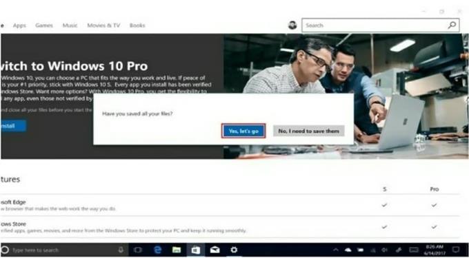 Slik oppgraderer du Windows 10 S til Windows 10 Pro