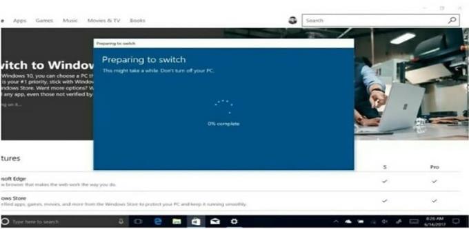 Kuinka päivittää Windows 10 S Windows 10 Proksi