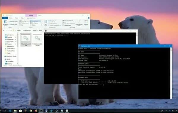 Hur man skapar och kör en batchfil på Windows 10