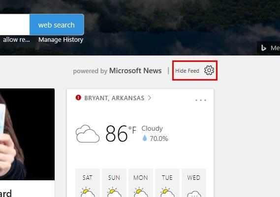 Kaip pašalinti pradžios puslapius iš „Microsoft Edge“.