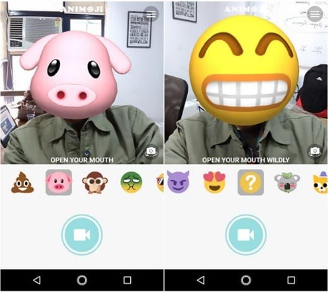 Hvordan få iPhone X Animojis på Android