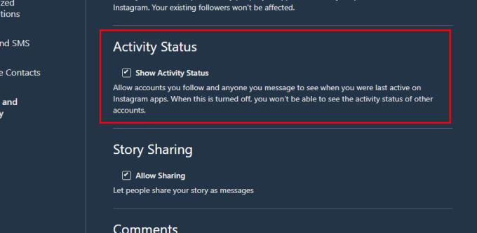 Slik deaktiverer du Instagrams "Aktivitetsstatus"-funksjon på sosiale medier
