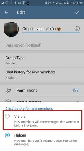 Jak vytvářet a mazat skupiny v telegramu