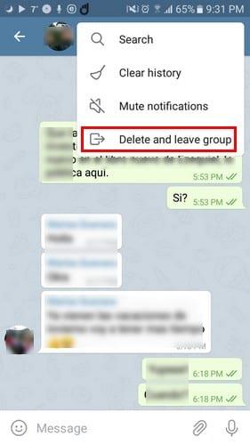 Com crear i eliminar grups a Telegram