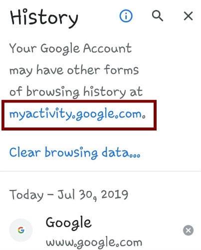 Jak vymazat historii vyhledávání Google pro ochranu soukromí Jak vymazat historii vyhledávání Google pro ochranu soukromí