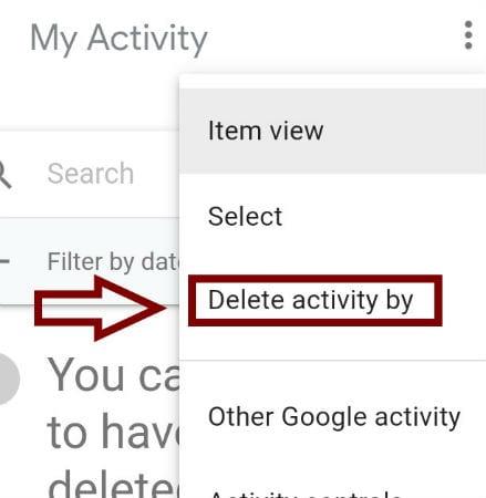 Jak vymazat historii vyhledávání Google pro ochranu soukromí Jak vymazat historii vyhledávání Google pro ochranu soukromí