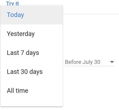 Jak vymazat historii vyhledávání Google pro ochranu soukromí Jak vymazat historii vyhledávání Google pro ochranu soukromí