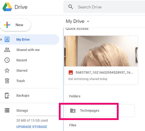 Hvordan overføre Google Disk-filer til en annen konto