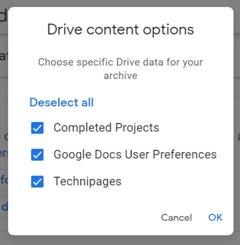 Hvernig á að flytja Google Drive skrár á annan reikning