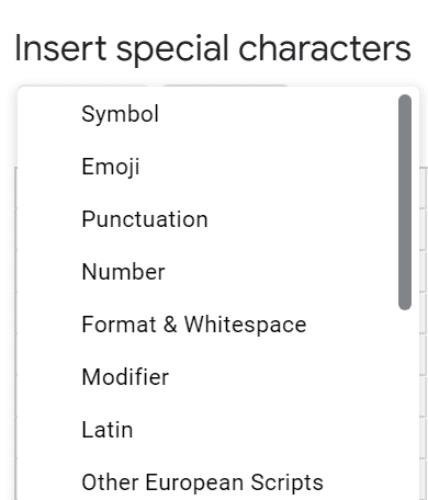 Si të shtoni simbole (të tilla si të drejtat e autorit) në Google Docs