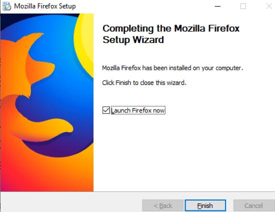 Kaip sumažinti „Firefox“ versiją