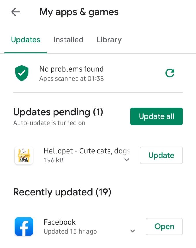 Google Play: com esborrar l'historial de baixades d'aplicacions